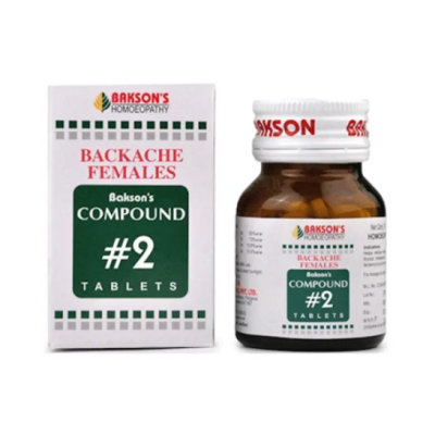Bakson's Compound 2 Backache for Females Tablet 100 gm
