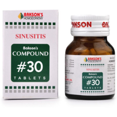 Bakson's Compound 30 Sinusitis Tablet 100 gm