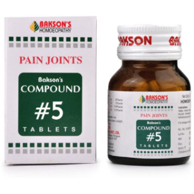 Bakson's Compound 5 Pain -Joints Tablet 100 gm