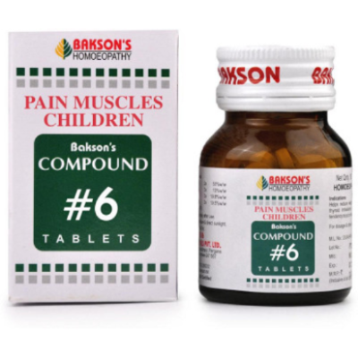 Bakson's Compound 6 Muscles & Joint Pain Tablet for Children 100 gm