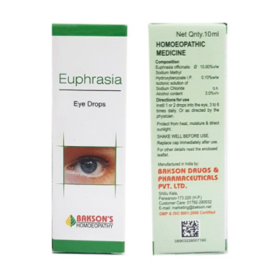 Bakson's Euphrasia Eye Drops 10 ml