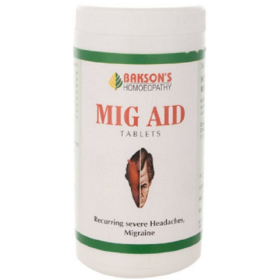 Bakson's Mig Aid Tablet 200 gm