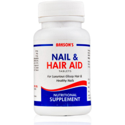 Bakson's Nail & Hair Aid Tablet 30 gm