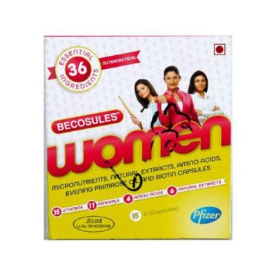 Becosules Women Strip Of 15 Capsules