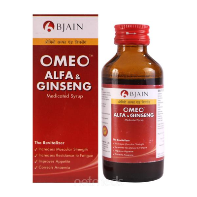 Bjain Omeo Alfa and Ginseng Syrup 200 ml