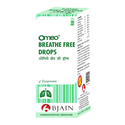 Bjain Omeo Breathe Free Drops 30 ml