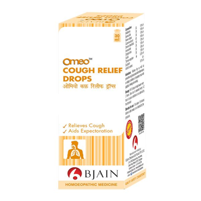 Bjain Omeo Cough Relief Drops 30 ml