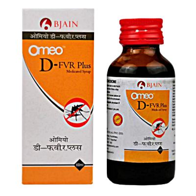 Bjain Omeo D-Fvr Plus Medicated Syrup 100 ml