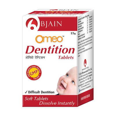 Bjain Omeo Dentition Tablet 25 gm