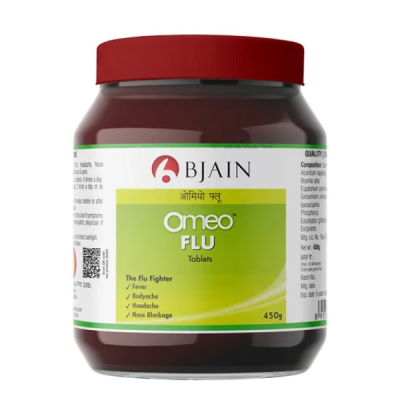 Bjain Omeo Flu Tablet 450 gm