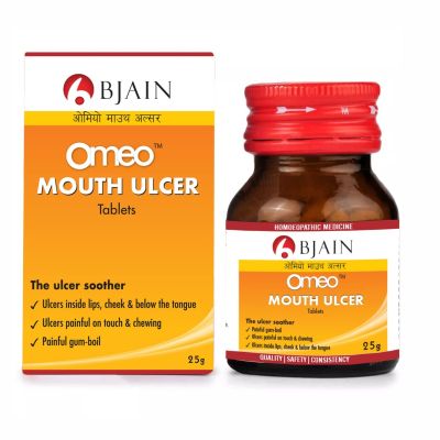 Bjain Omeo Mouth Ulcer Tablet 25 gm