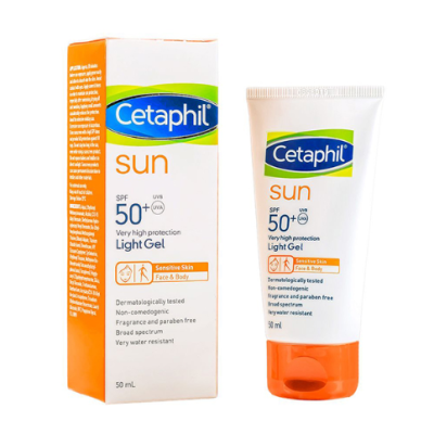 Cetaphil Sun SPF 50 Face and Body Light Gel - Sensitive Skin 50 ml
