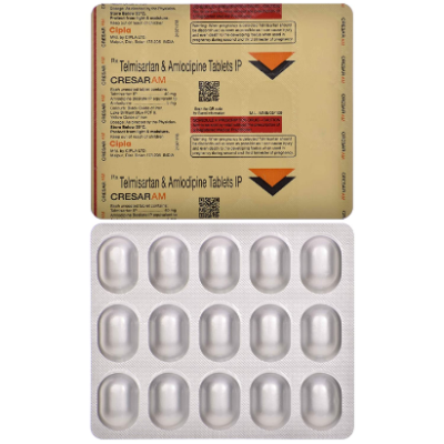 Cresar Am 40mg Strip Of 15 Tablets