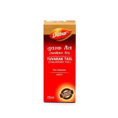 Dabur Tuvarak Tail (Chalmogra Oil) 25 ml