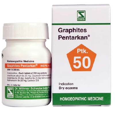 Dr. Willmar Schwabe Graphites Pentarka 1X Tablet 20 gm