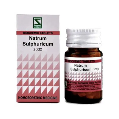 Dr. Willmar Schwabe Natrum Sulphuricum 200X Tablet 20 gm