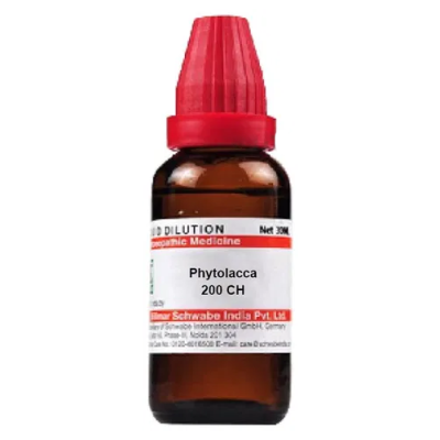 Dr. Willmar Schwabe Phytolacca 200CH Liquid 30 ML