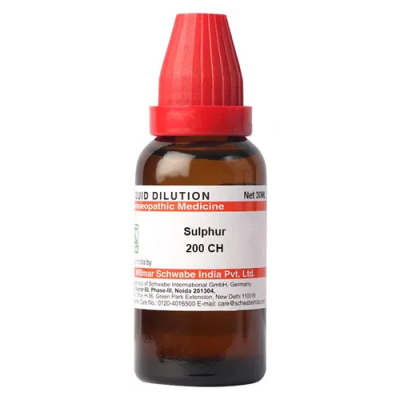 Dr. Willmar Schwabe Sulphur 200CH Liquid 30 ML