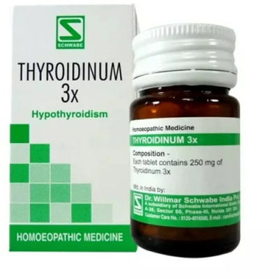 Dr. Willmar Schwabe Thyroidinum 3X Tablet 20 gm