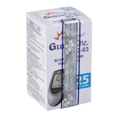 Dr.Morepen GlucoOne Blood Glucose Test Strips (Pack of 25's) (BG03)