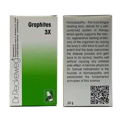 Dr. Reckeweg Graphites Trituration 3X Tablet 20 gm