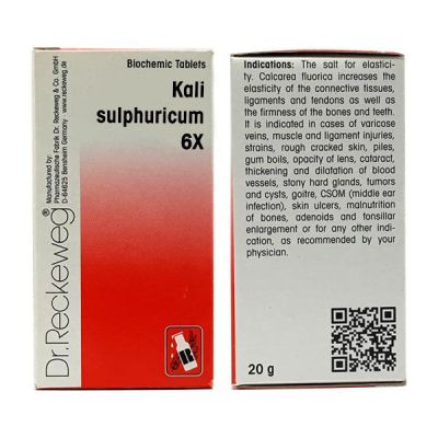 Dr. Reckeweg Kali Sulphuricum 6X Tablet 20 gm