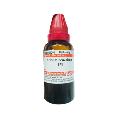 Dr. Willmar Schwabe Acidum Benzoicum 1M Liquid 30 ml