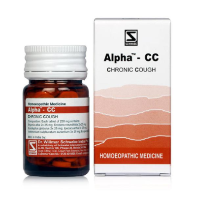 Dr. Willmar Schwabe Alpha - Chronic Cough Tablet 20 gm