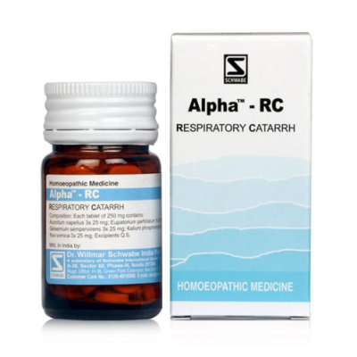 Dr. Willmar Schwabe Alpha - Respiratory Congestion Tablet 20 gm