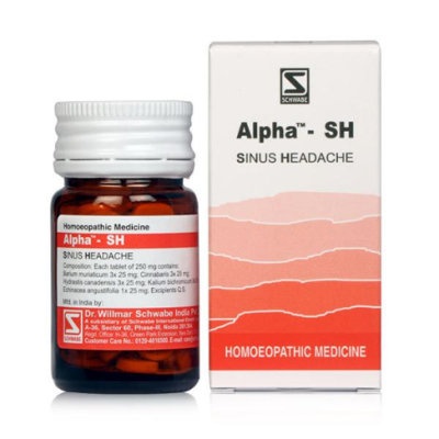 Dr. Willmar Schwabe Alpha - Sinus Headache Tablet 20 gm