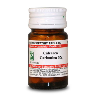 Dr. Willmar Schwabe Calcarea Carbonica 3X Tablet 20 gm