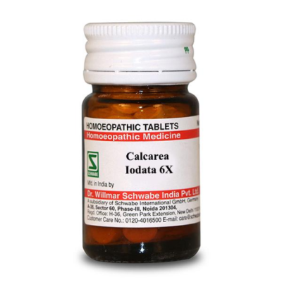 Dr. Willmar Schwabe Calcarea Iodata 6X Tablet 20 gm