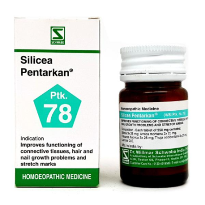 Dr. Willmar Schwabe Silicea Pentarkan (PTK 78)Tablet 20 gm