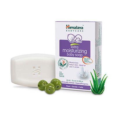 Himalaya Extra Moisturising Baby Soap (Pack of 4 x 75 gm)