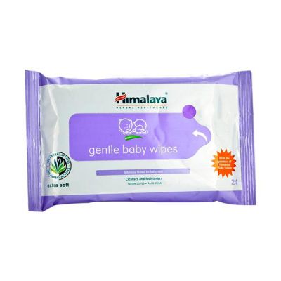 Himalaya Gentle Baby Wipes for Normal Skin - Extra Soft 24's