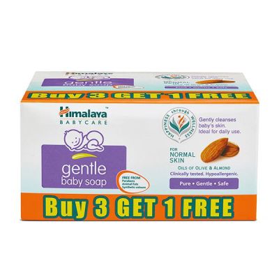 Himalaya Gentle Baby Soap (Buy 3 Get 1 Free) 75 gm