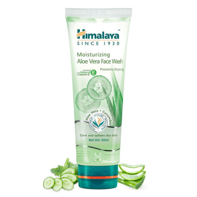 Himalaya Moisturizing Aloe Vera Face Wash 50 ml