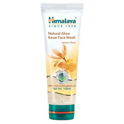 HimalayaNatural Glow Kesar Face Wash - Kesar & Mint 100 ml (Pack of 2)