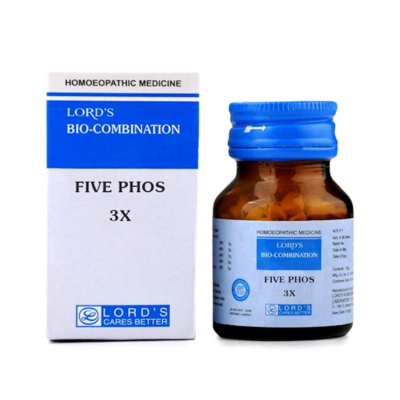 Lord's Bio-Chemic Five Phos 3X Tablet 25 gm