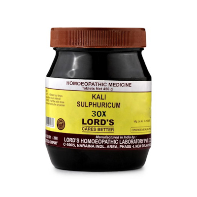 Lord's Bio-Chemic Kali Sulph 30X Tablet 450 gm