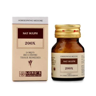 Lord's Bio-Chemic Nat Sulph 200X Tablet 25 gm