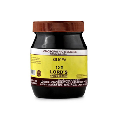 Lord's Bio-Chemic Silicea 12X Tablet 450 gm