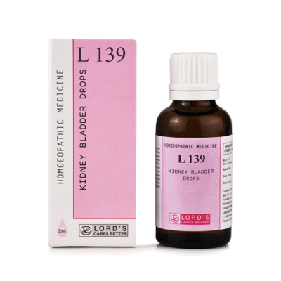 Lord's L 139 Kidney Bladder Drops 30 ml