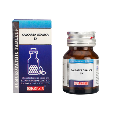 Lord's Trituration Calcarea Oxalica 3X Tablet 25 gm