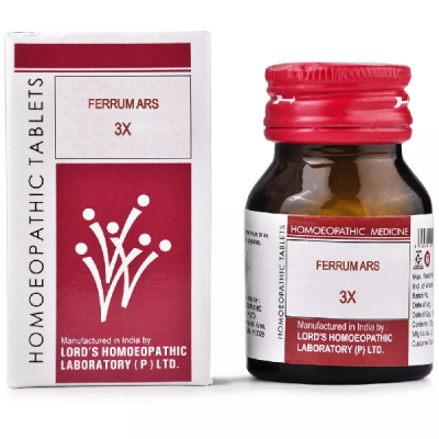 Lord's Trituration Ferrum Ars 3X Tablet 25 gm
