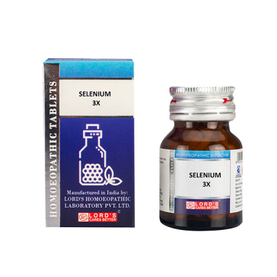 Lord's Trituration Selenium 3X Tablet 25 gm