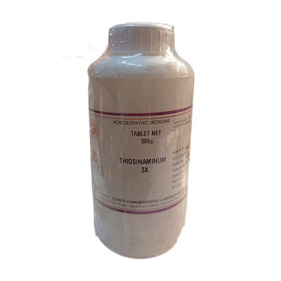 Lord's Trituration Thiosinaminum 3x Tablet 500 gm