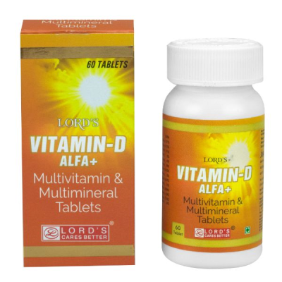 Lord's Vitamin D Alfa + Tablet 60's