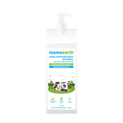Mamaearth Milky Soft Body Lotion For Babies 400 ml