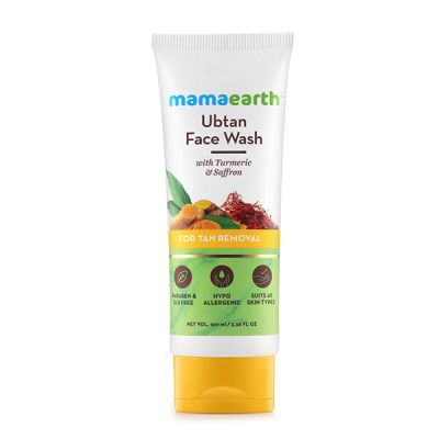 Mamaearth Ubtan Facewash For Tan Removal 100 ml